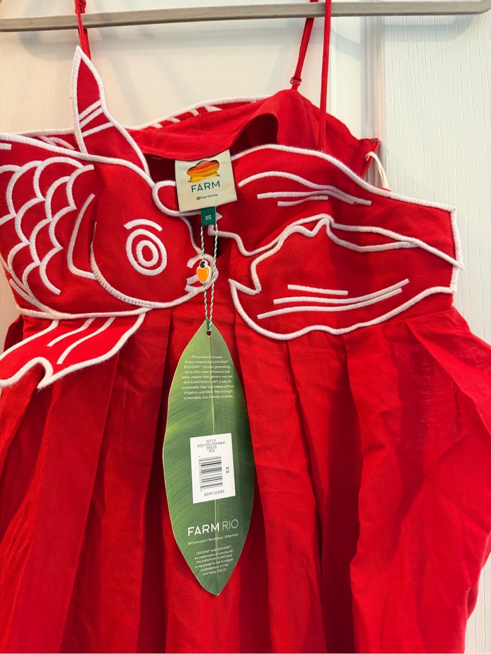 Farm Rio Fish Dress - Picture 6 of 6